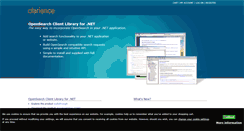 Desktop Screenshot of clarience.com